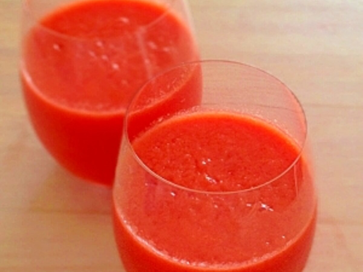 赤パプリカとトマトのレッドスムージー レシピ 作り方 By Decopon0 楽天レシピ